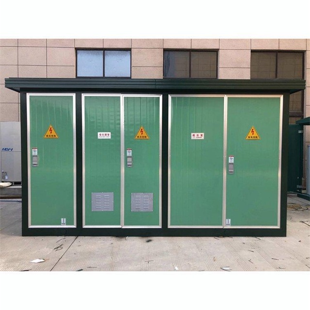 洮北1600KVA欧式箱式变压器